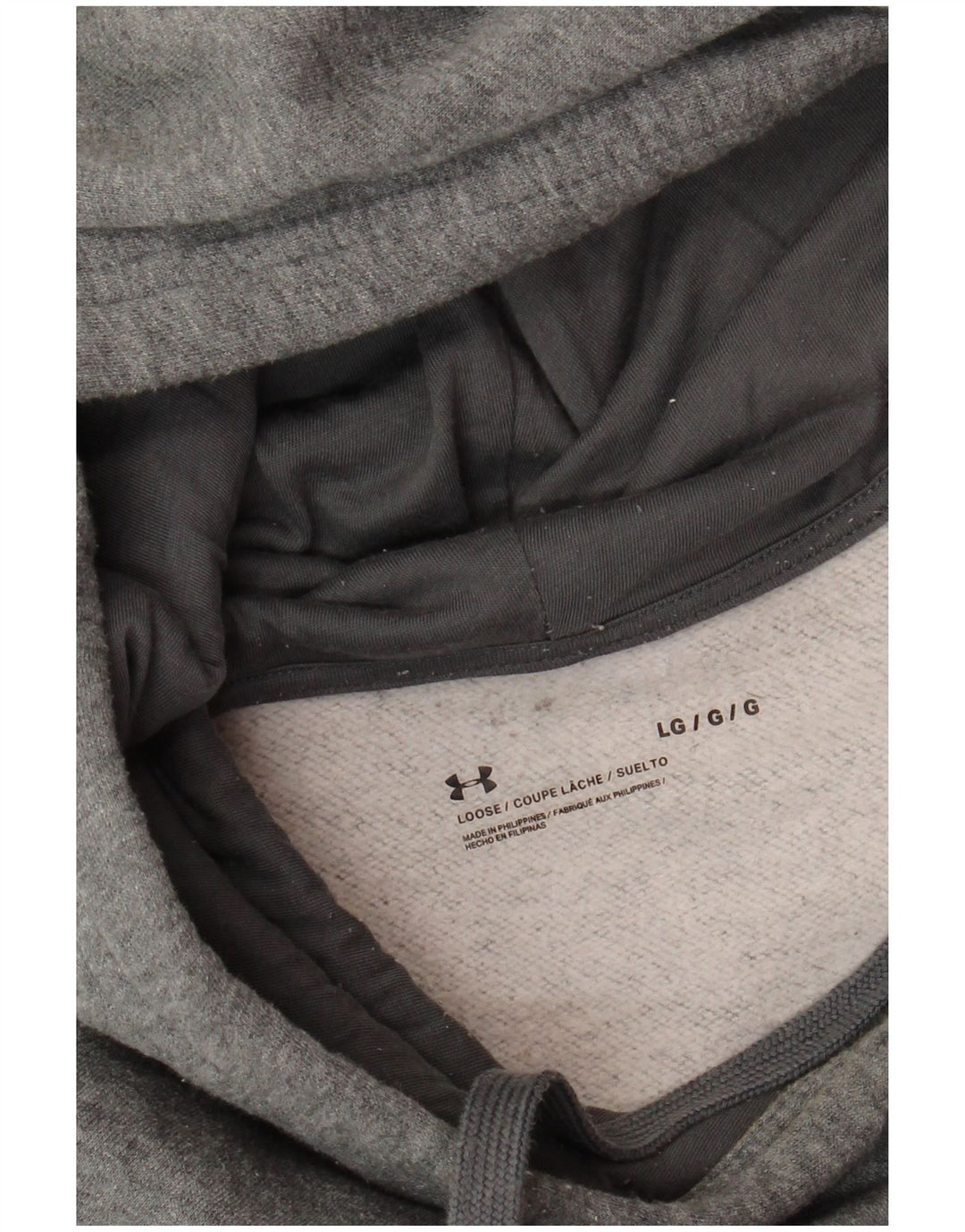 UNDER ARMOUR Herre hættetrøje Jumper Large Grå