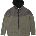 Jack & Jones Hættetrøje med lynlås til mænd 2XL Grøn Colourblock Polyester