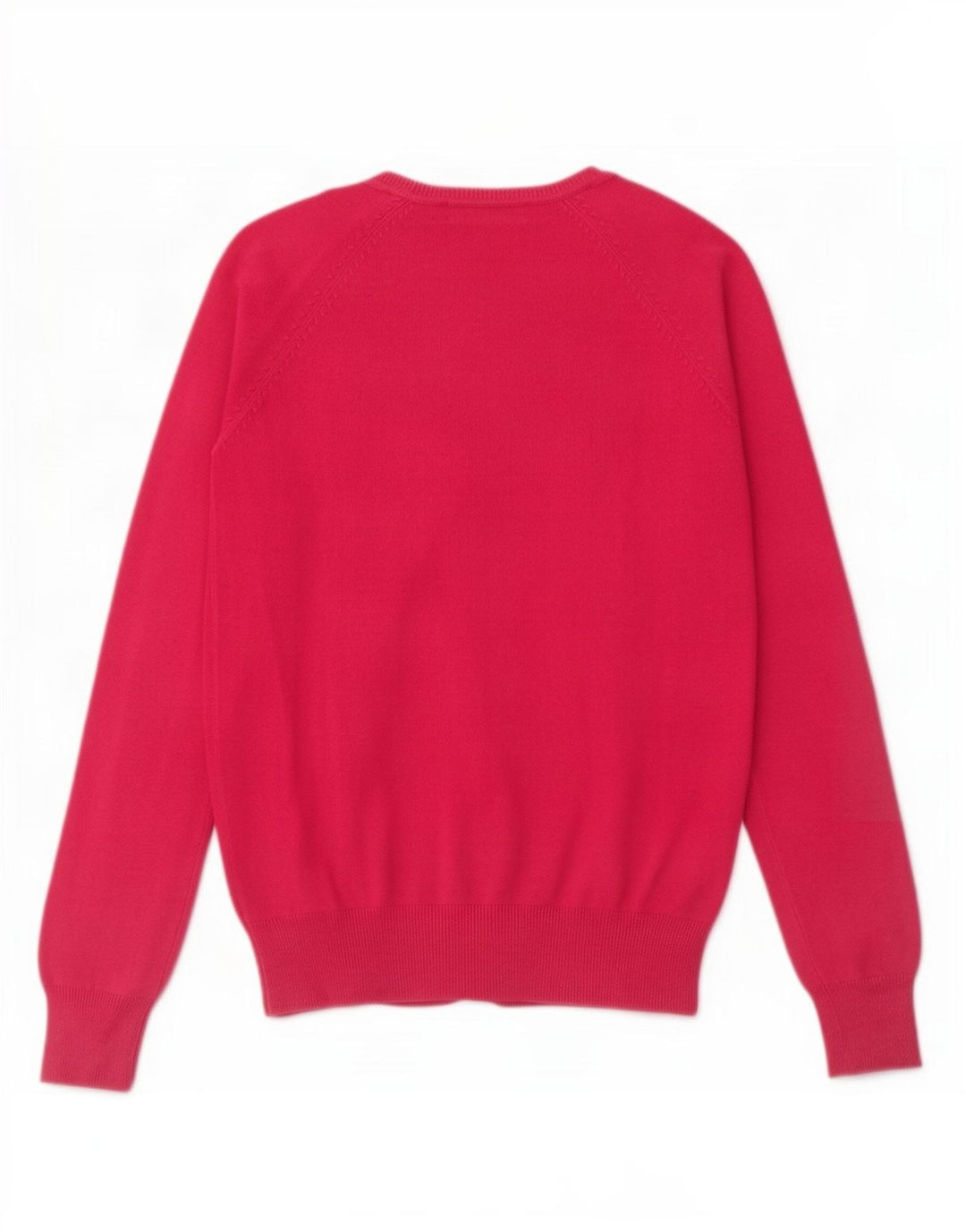 Zara Dame Cardigan Sweater UK 12 Medium Pink Bomuld