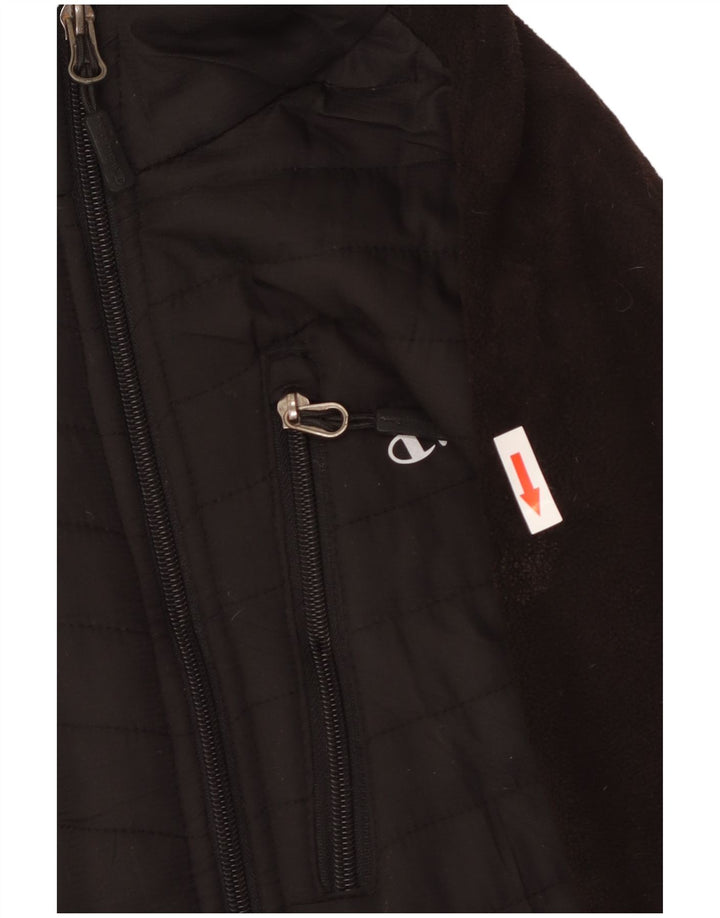 Champion Herre Fleecejakke UK 44 2XL Sort Polyester