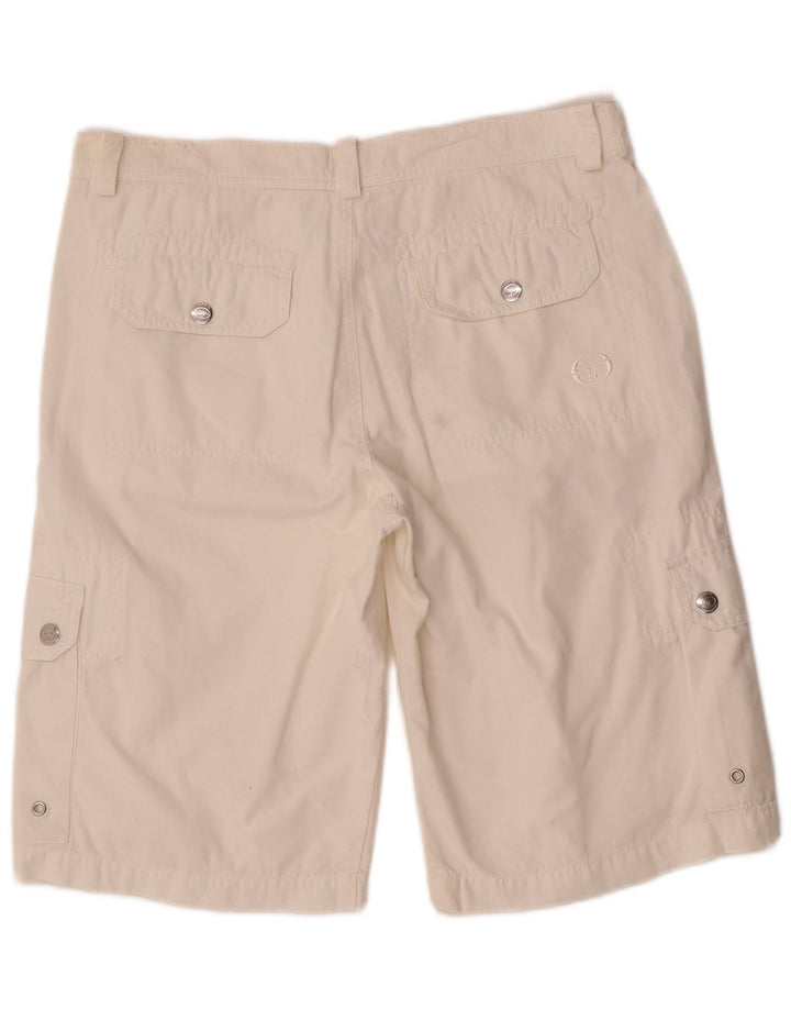 Sergio Tacchini Herre Cargo Shorts W32 Medium White