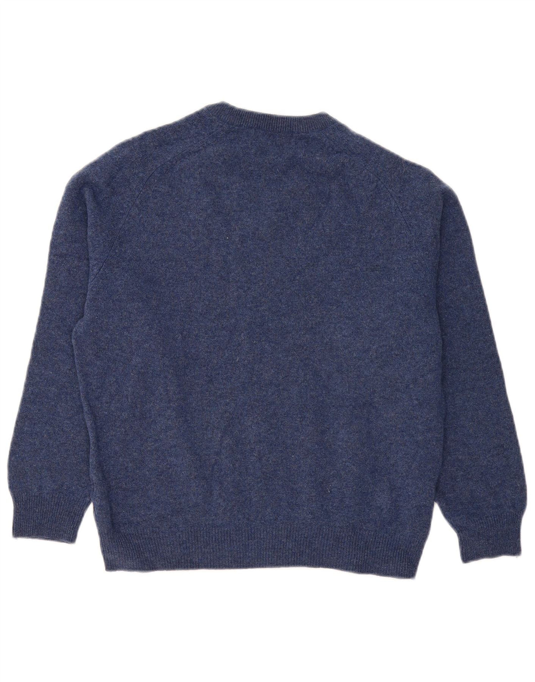 Marks & Spencer Dame V-hals sweater UK 14 Medium Navy Blue