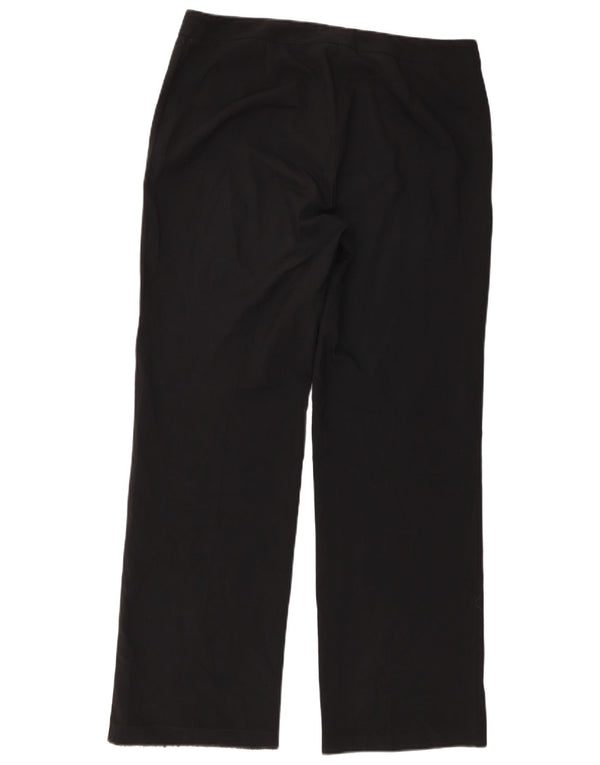 Marks & Spencer Lige fritidsbukser til kvinder UK 14 Large W34 L31 Sort