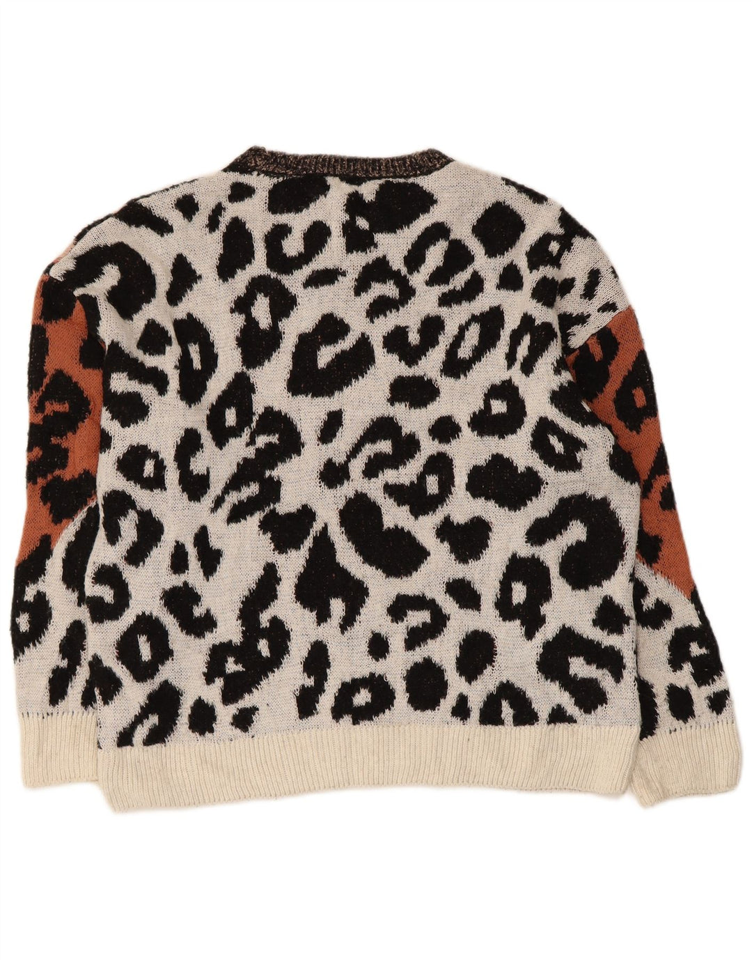 Marks & Spencer Dame Boat Neck Jumper Sweater UK 14 Medium Flerfarvet