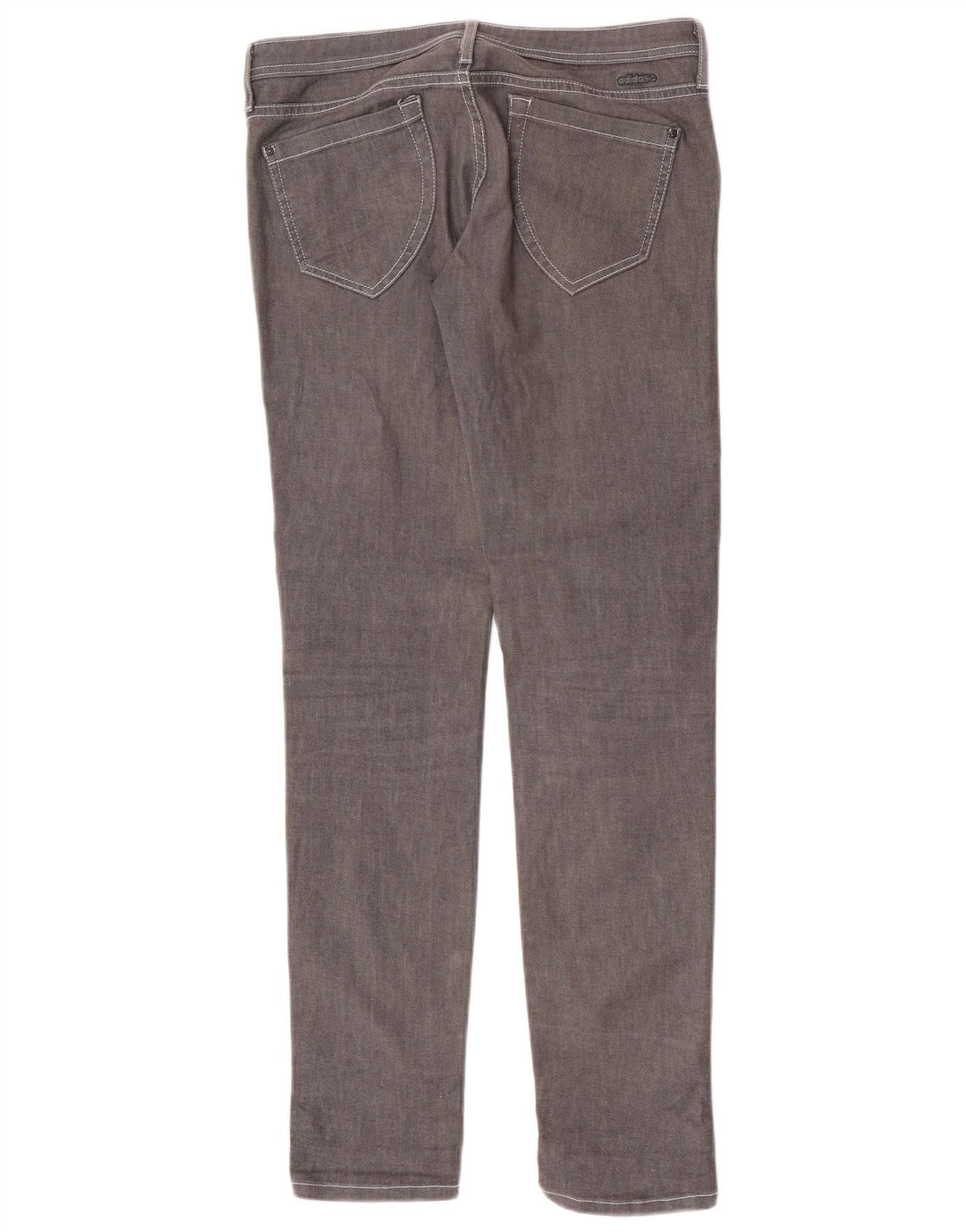 Adidas Dame Neo Label Slim Jeans W32 L32 Grå Bomuld