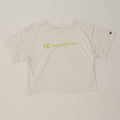 CHAMPION Womens Graphic T-Shirt Top UK 14 Medium White Cotton Vintage Champion and Second-Hand Champion from Messina Hembry 