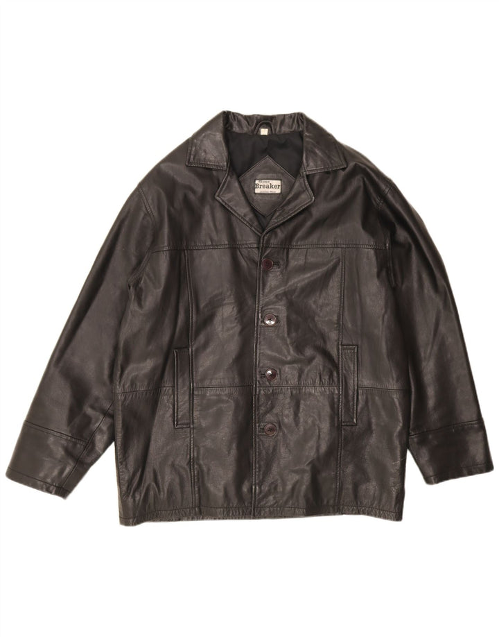 Vintage herre læderjakke UK 40 Large Black