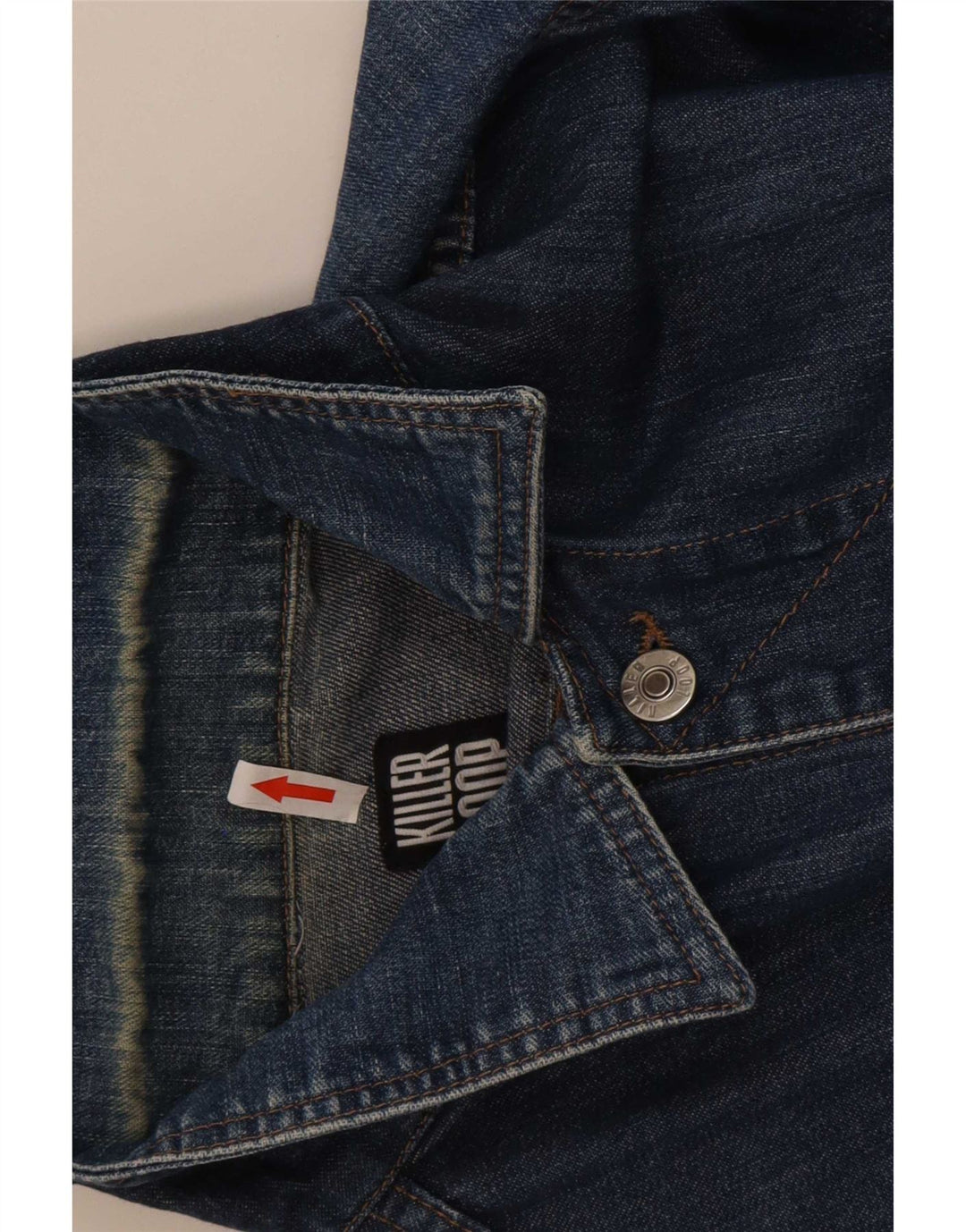 Killer Loop Herre denimjakke UK 36 Small Blue Cotton