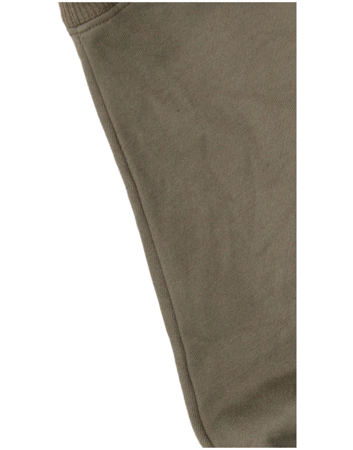 Topshop Dame Oversized Hoodie Jumper UK 16 Large Khaki Polyester