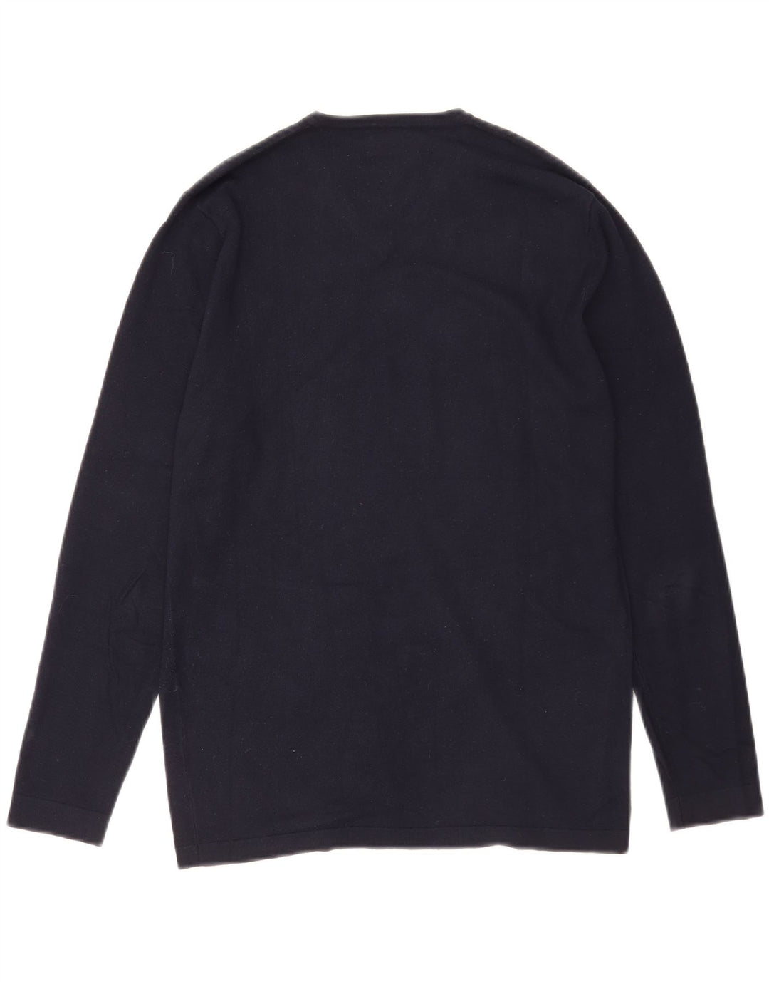 Zara Herre Top Langærmet Lille Marineblå