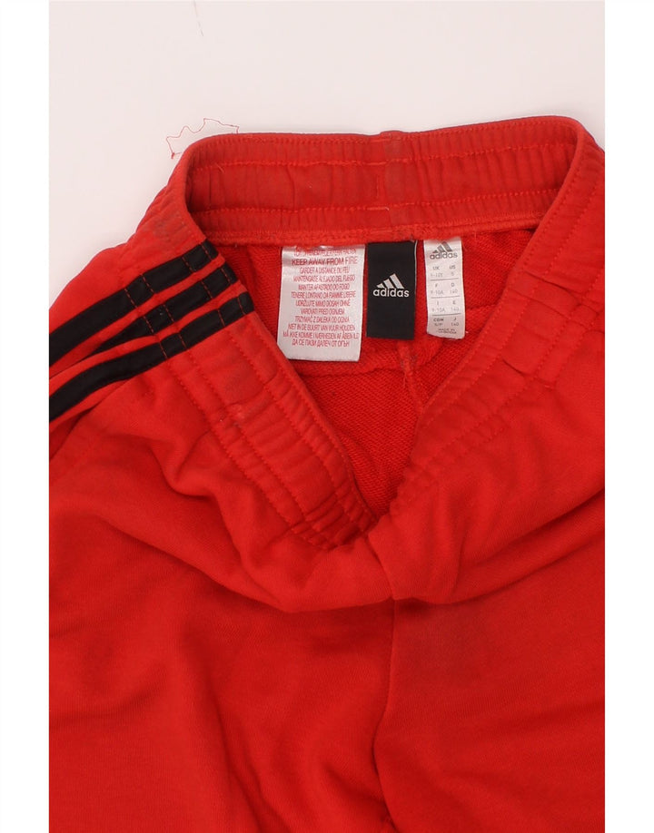 Adidas drenge grafiske sportsshorts 9-10 år røde
