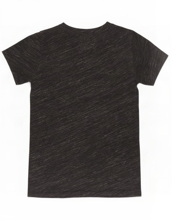 Hollister Grafisk T-shirt top til kvinder UK 2 2XS Grå Flecked