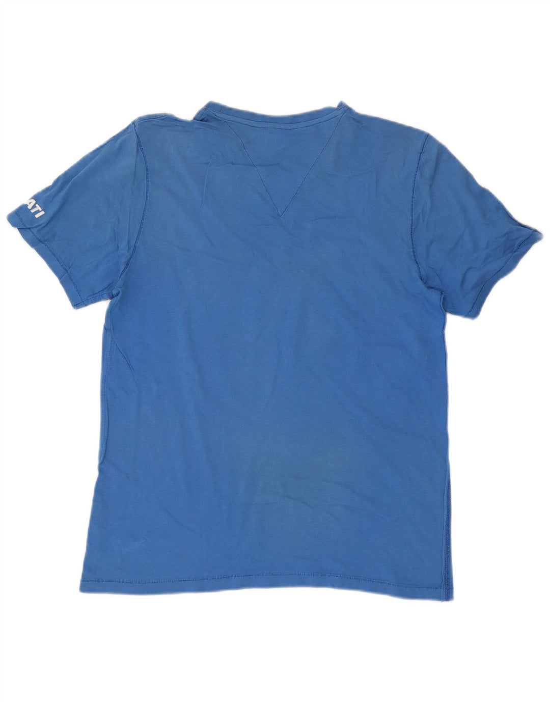 Puma Herre Ducati Grafisk T-Shirt Top Medium Blå