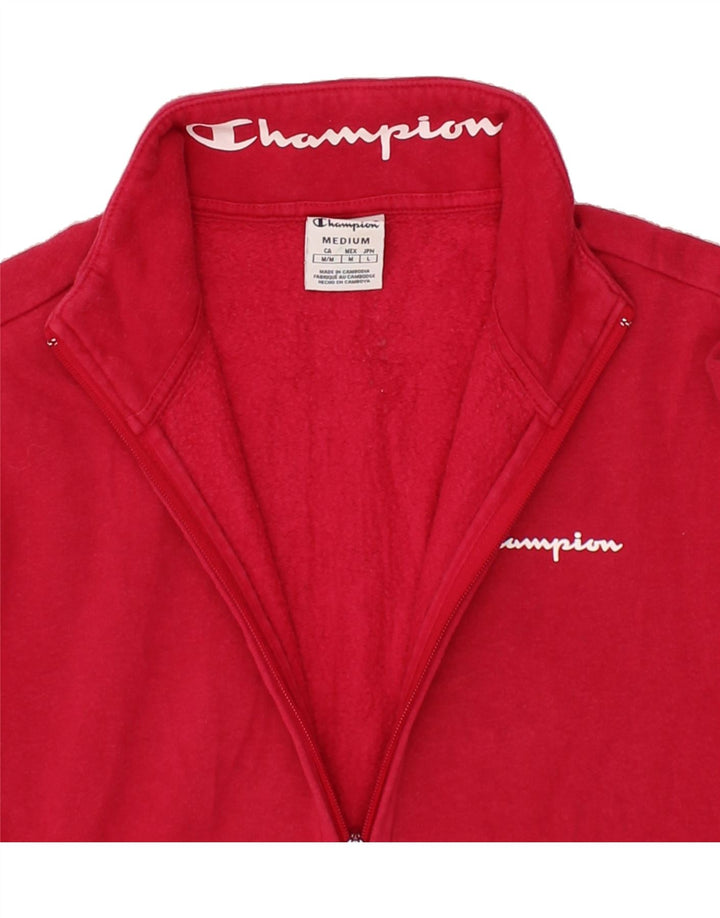 CHAMPION Womens Tracksuit Top Jacket UK 14 Medium Pink Vintage Champion and Second-Hand Champion from Messina Hembry 
