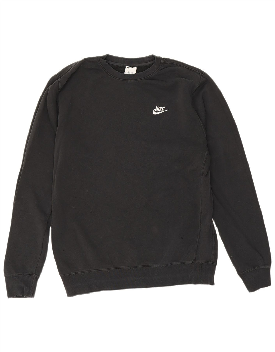 Nike Herre sweatshirt Jumper Medium Sort Bomuld