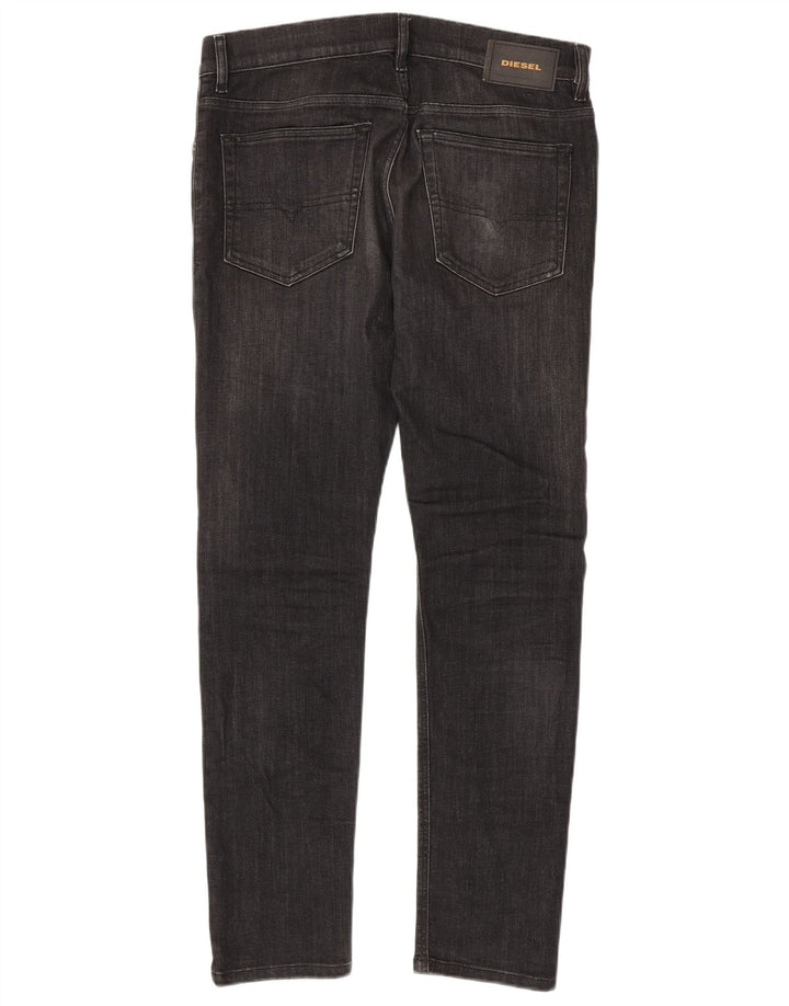 Diesel Herre D-Luster Slim Jeans W31 L30 Grå Bomuld