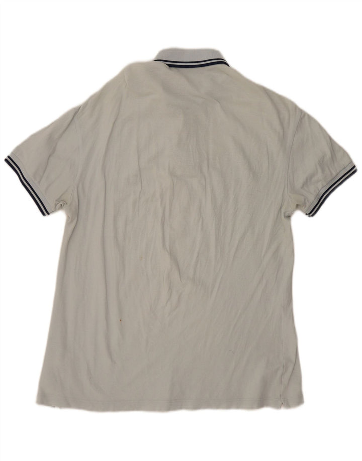Fred Perry Herre let og stræk poloshirt Medium Off White Bomuld