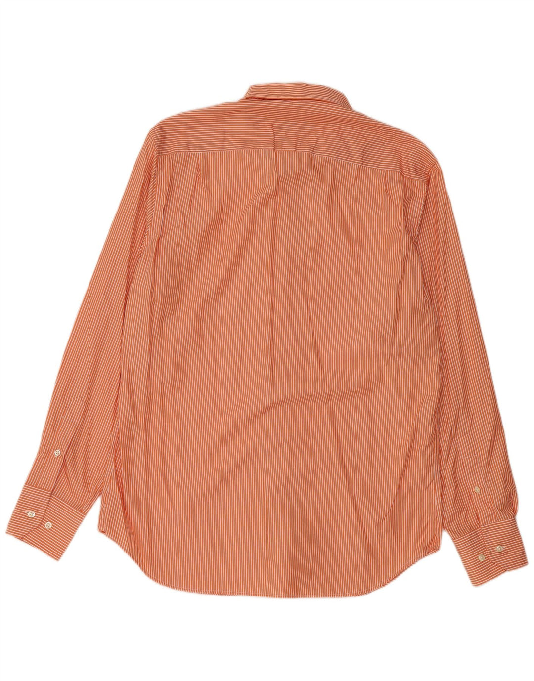 MASSIMO DUTTI Herreskjorte Str 43 17 XL Orange Nålestribe