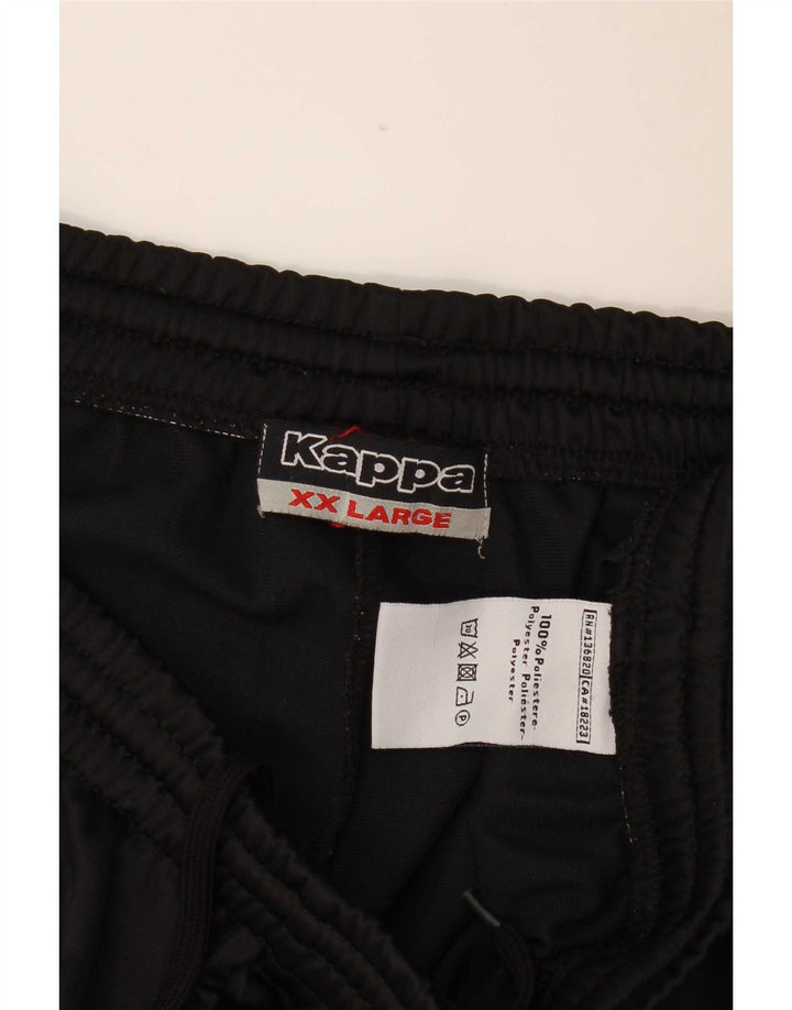 Kappa Træningsdragtsbukser til mænd 2XL Sort