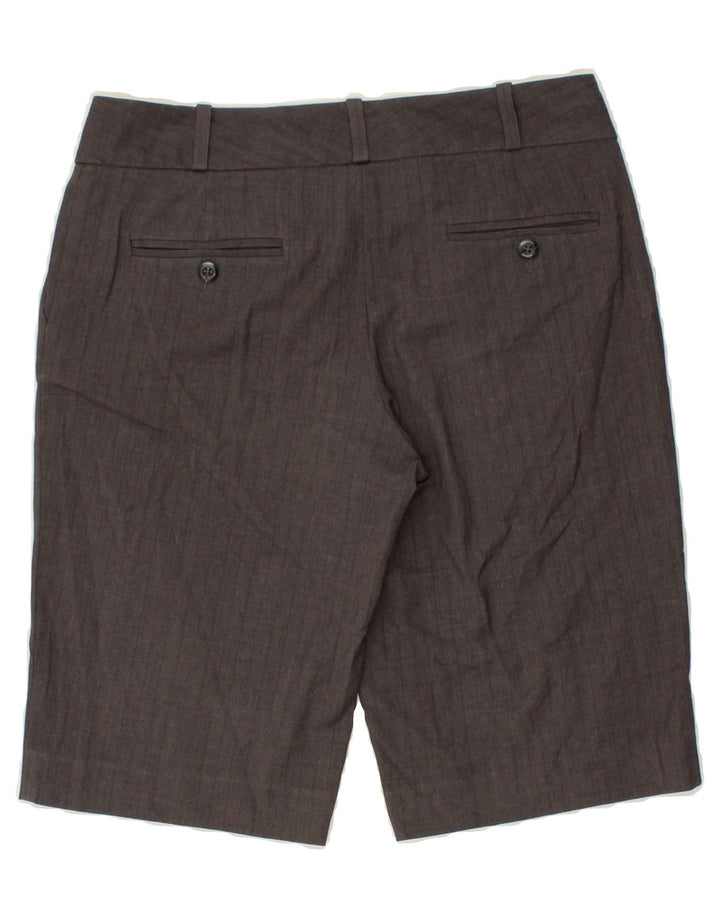 MOSSIMO Womens Chino Shorts US 2 XS W32  Grey Pinstripe Polyester Vintage Mossimo and Second-Hand Mossimo from Messina Hembry 