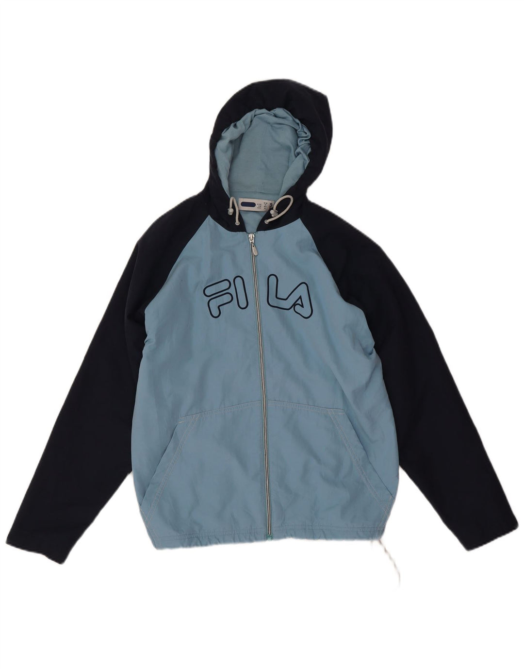 Fila Boys Grafisk træningsdragt topjakke 11-12 år Medium Blue Colourblock