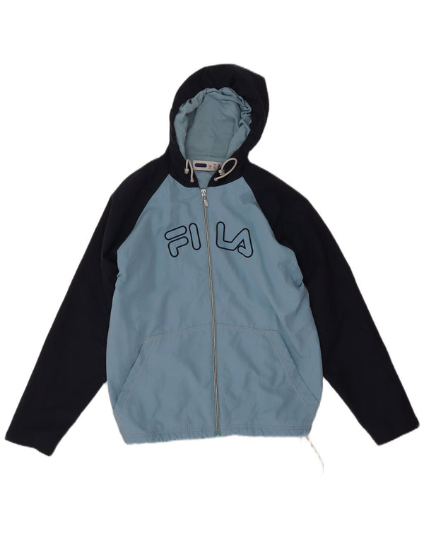 Fila Boys Grafisk træningsdragt topjakke 11-12 år Medium Blue Colourblock
