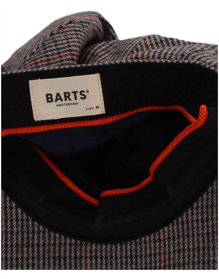 Barts Dame Flad Kasket Medium Grey Houndstooth Classic