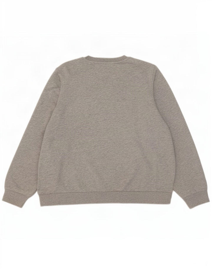 Marks & Spencer Dame Sweatshirt Jumper UK 20 2XL Grå Flecked Bomuld