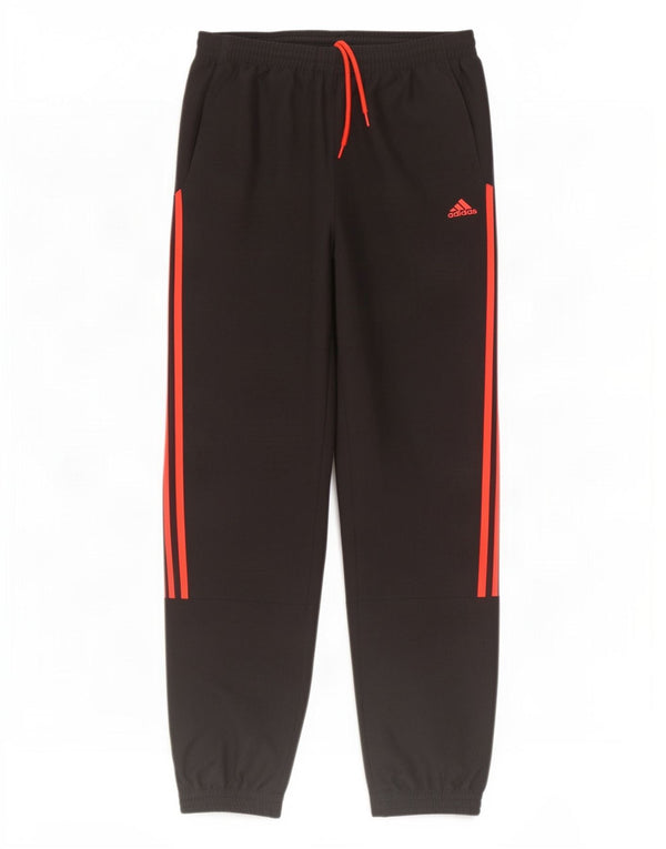 Adidas Drenge Træningsdragt Bukser Joggers 15-16 År Sort Polyester