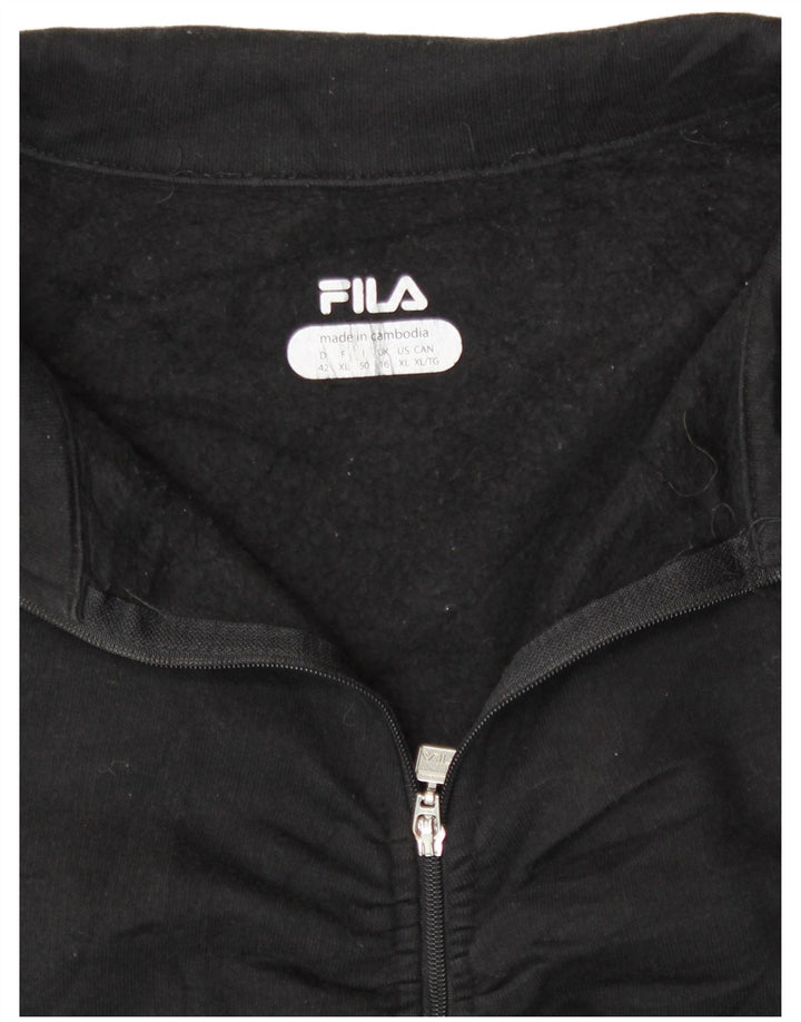 Fila træningsdragt topjakke til kvinder UK 16 Large Black