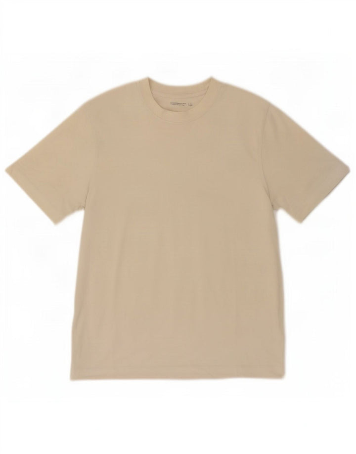 Abercrombie & Fitch Herre T-Shirt Top Stor Beige