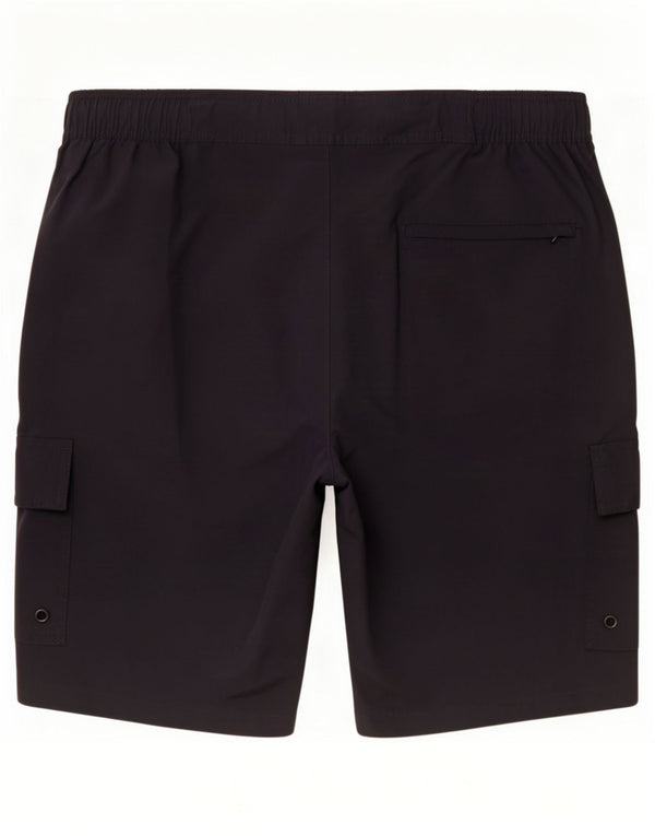 Marks & Spencer Herre Cargo Shorts Large W34 Sort Polyamid