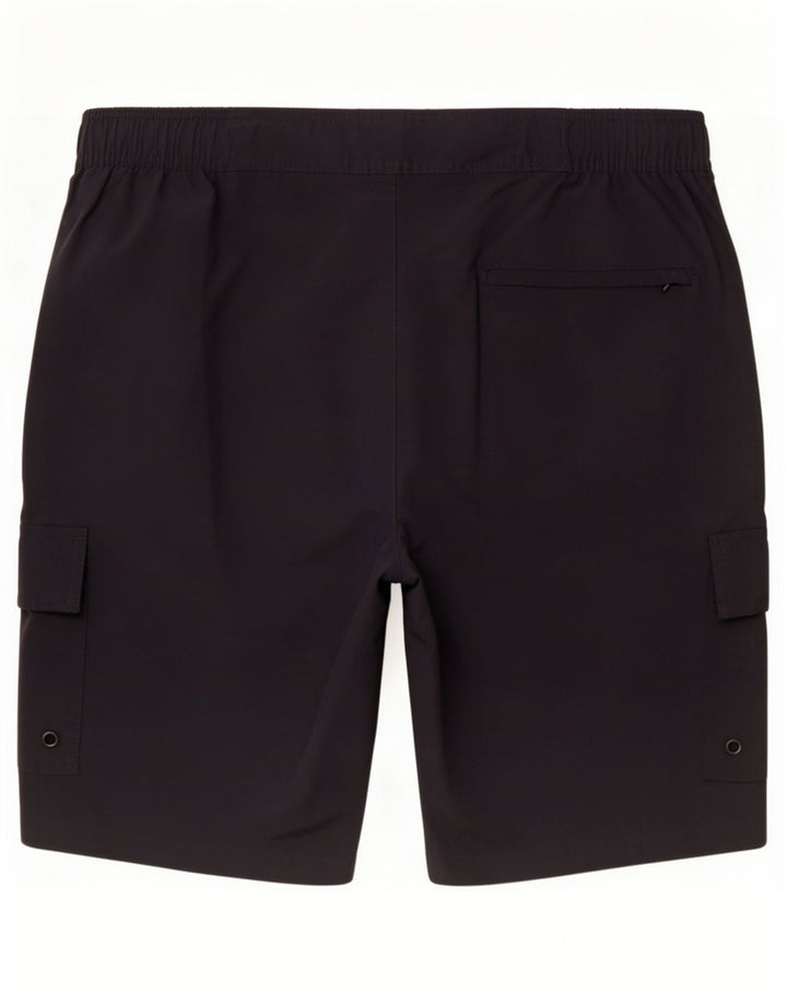 Marks & Spencer Herre Cargo Shorts Large W34 Sort Polyamid