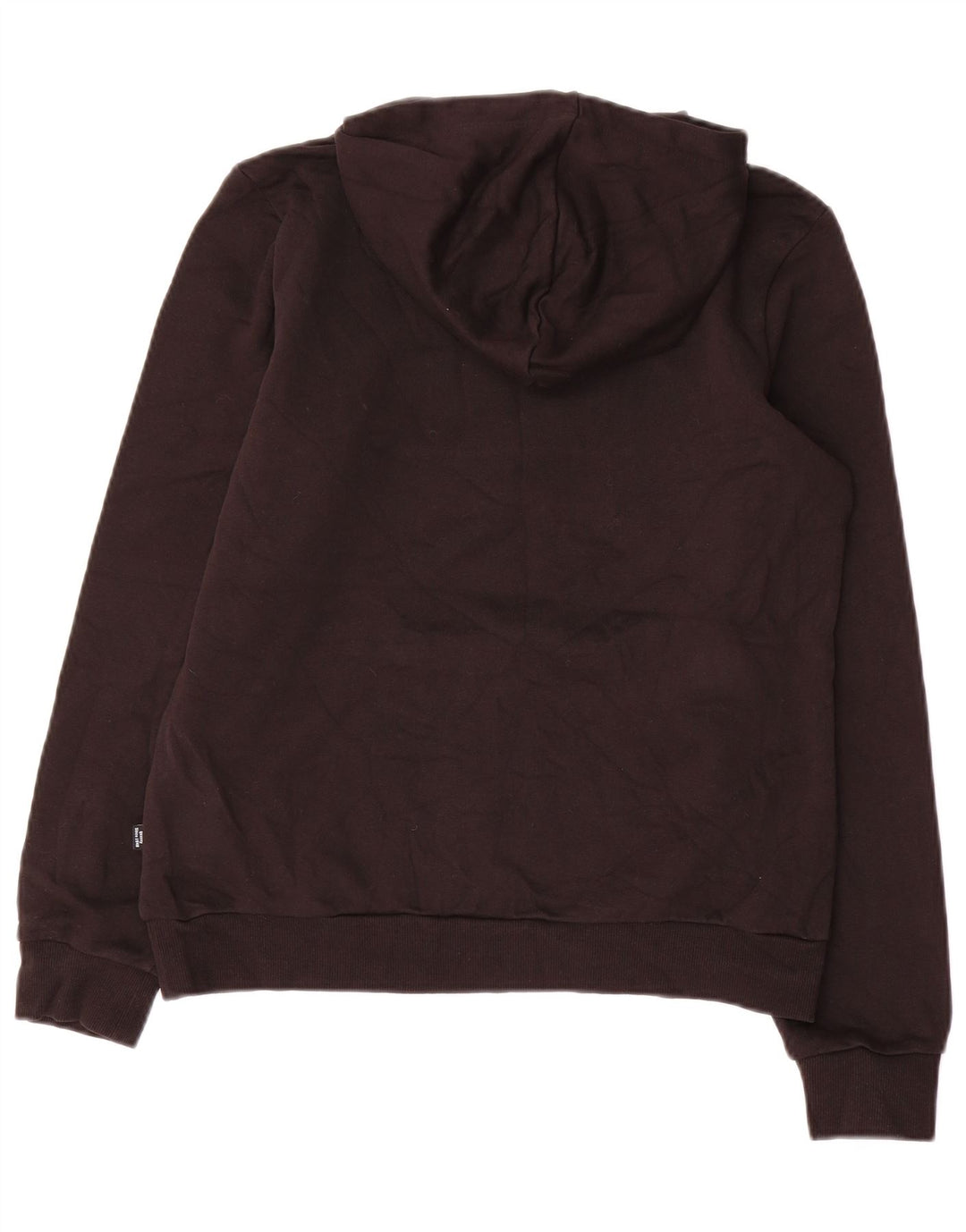 PUMA Grafisk hættetrøje til kvinder UK 14 Medium Sort bomuld