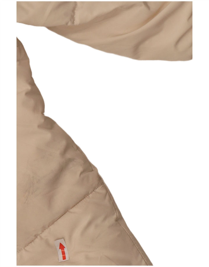 Zara Polstret hættejakke til piger 11-12 år Beige polyester