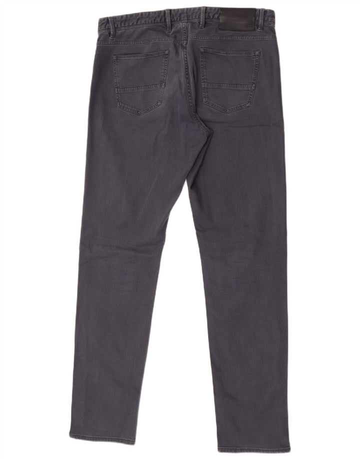 Massimo Dutti Herre Slim Jeans EU 44 Large W34 L32 Grå Bomuld