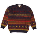 Pitti Herre trøje med rund hals IT 54 XL Flerfarvet Fair Isle