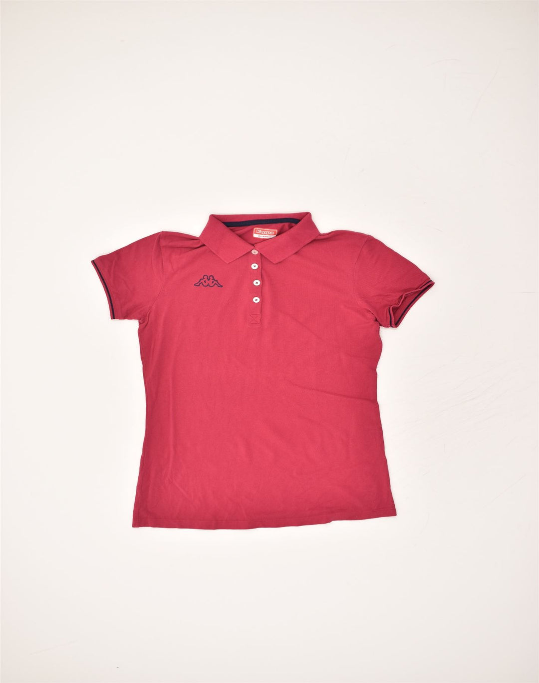 KAPPA Womens Polo Shirt UK 18 XL Pink Cotton | Vintage Kappa | Thrift | Second-Hand Kappa | Used Clothing | Messina Hembry 