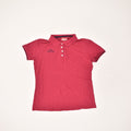 KAPPA Womens Polo Shirt UK 18 XL Pink Cotton | Vintage Kappa | Thrift | Second-Hand Kappa | Used Clothing | Messina Hembry 