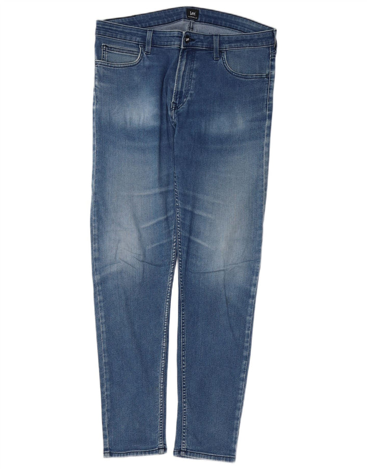 Lee Dame Malone Skinny Jeans W34 L32 Blå Bomuld