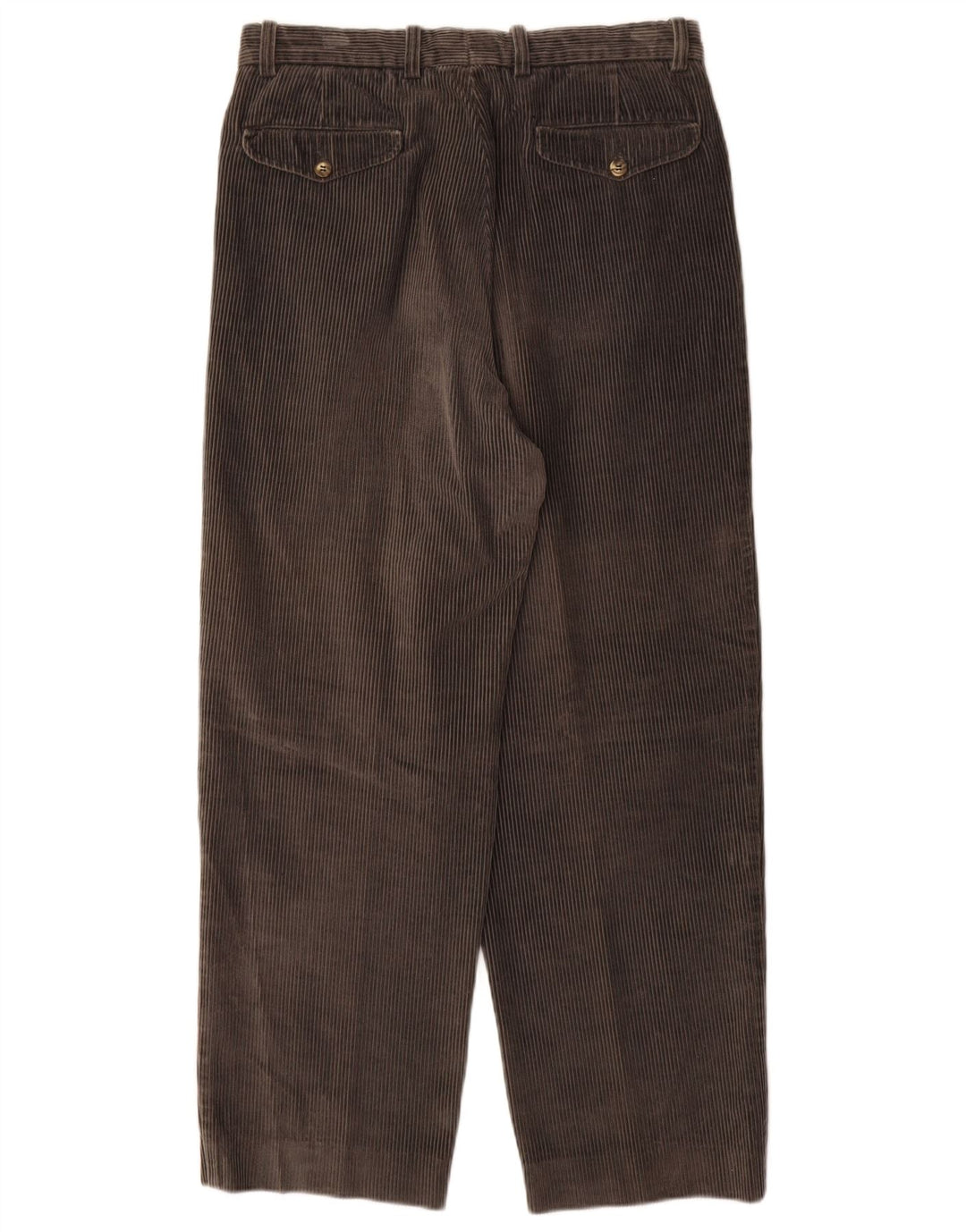 BELFE Herre Loose Fit Pegged Corduroy Bukser IT46 Small W30 L28 Grå