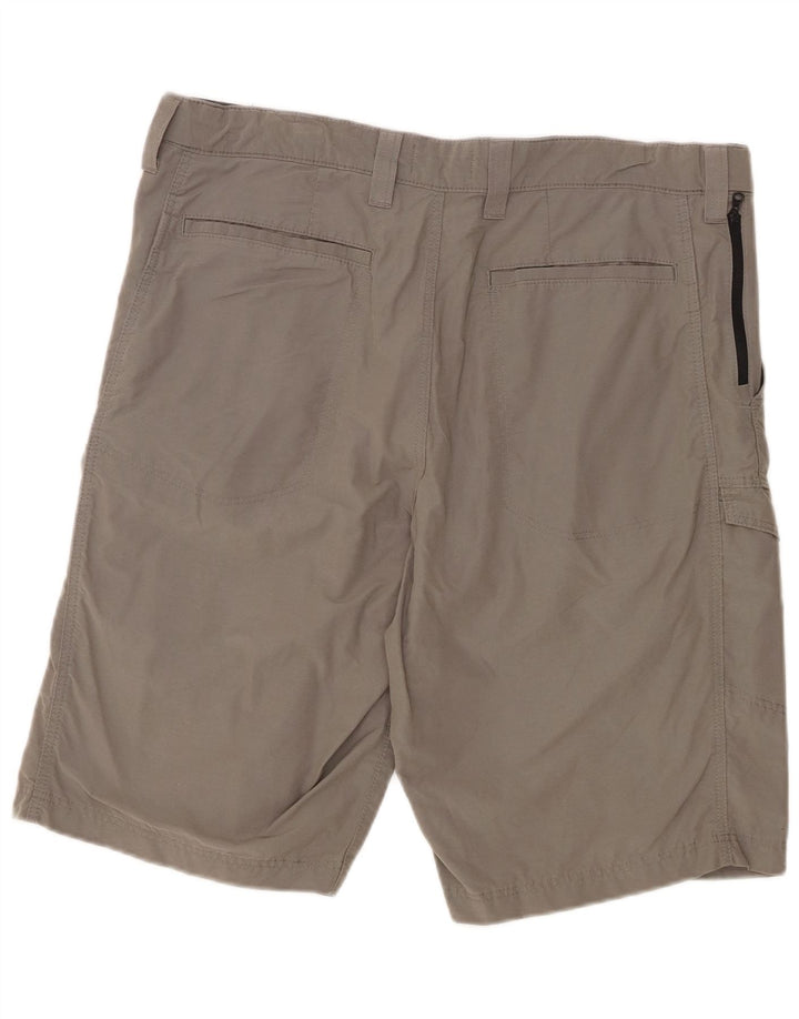 Marks & Spencer Herre Cargo Shorts Large W36 Grå Bomuld
