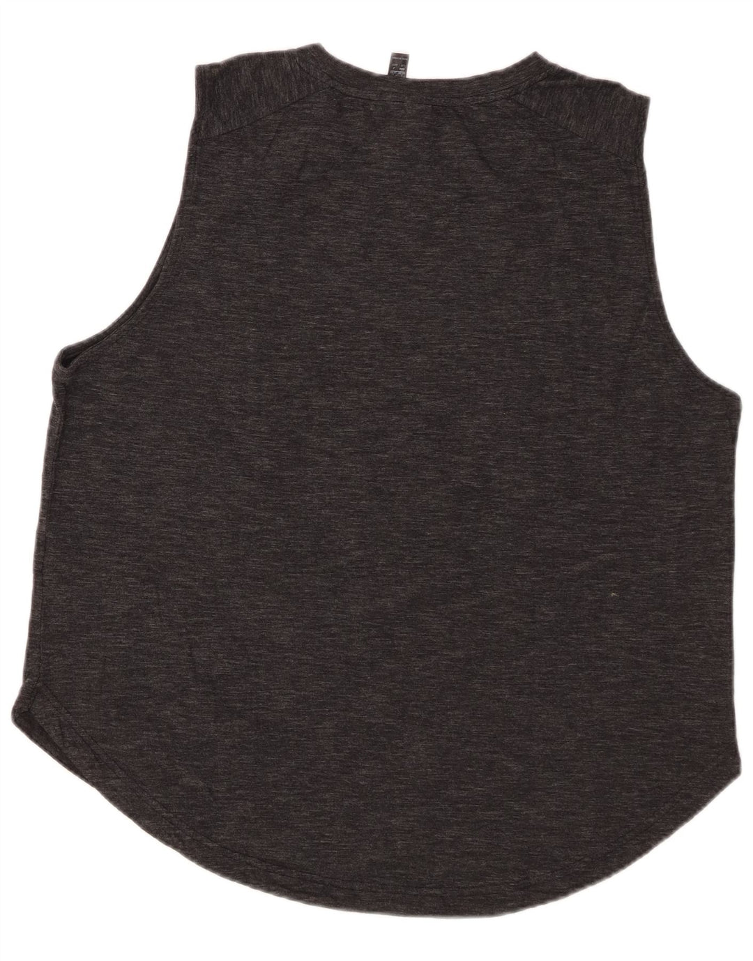 ADIDAS grafisk vesttop til kvinder DK 16/18, stor grå flækket