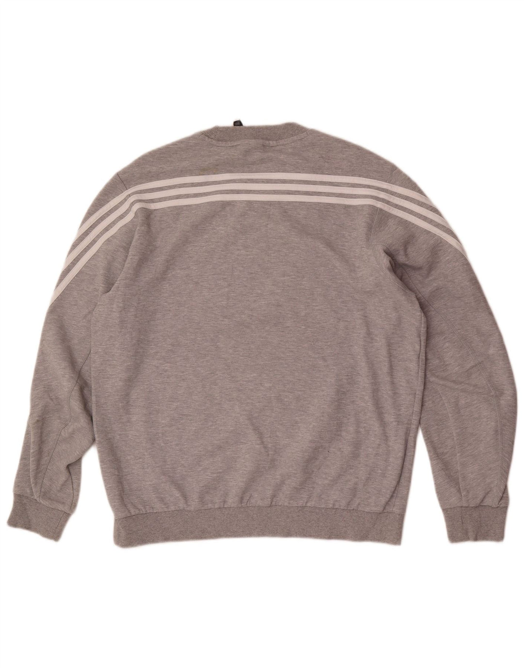 Adidas Herre Washington Huskies Grafisk Sweatshirt Jumper Stor Grå Bomuld