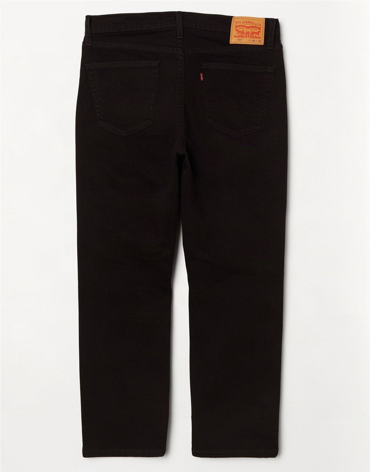 Levi's Herre 514 lige jeans W34 L26 sort bomuld