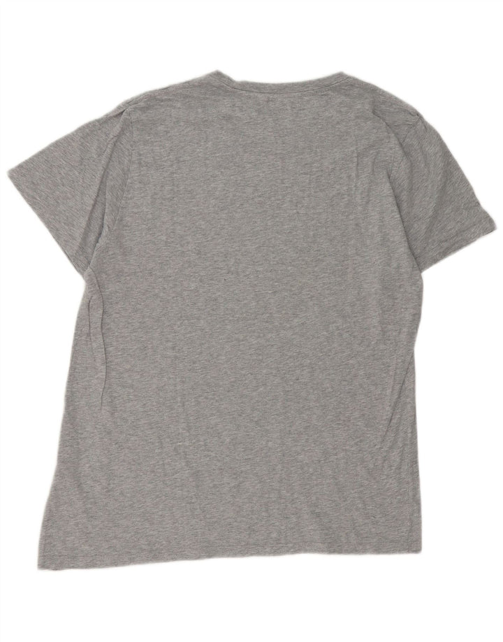 Levi's Herre grafisk T-shirt Top XL Grå Bomuld