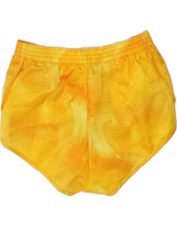PUMA Girls Sport Shorts 6-7 Years Yellow Polyester Vintage Puma and Second-Hand Puma from Messina Hembry 