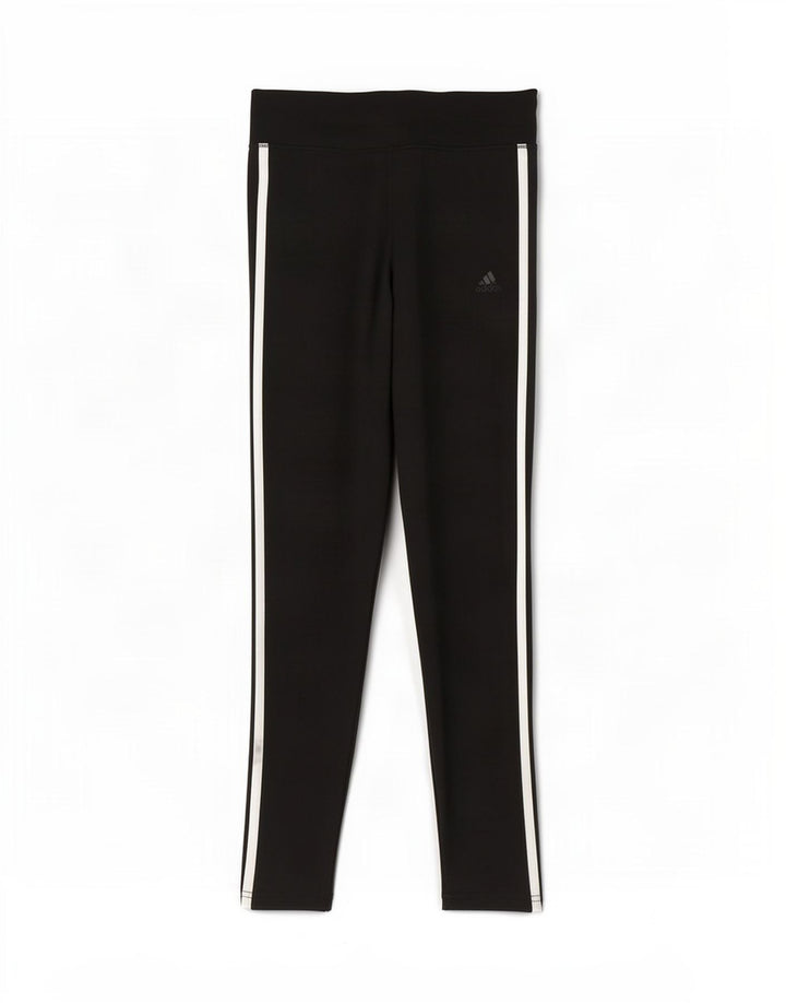 Adidas Womens Climalite Leggings UK 12/14 Medium Black Polyester