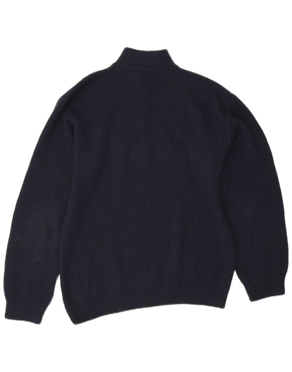 Fila Herre Zip Neck Jumper Sweater XL Navy Blue