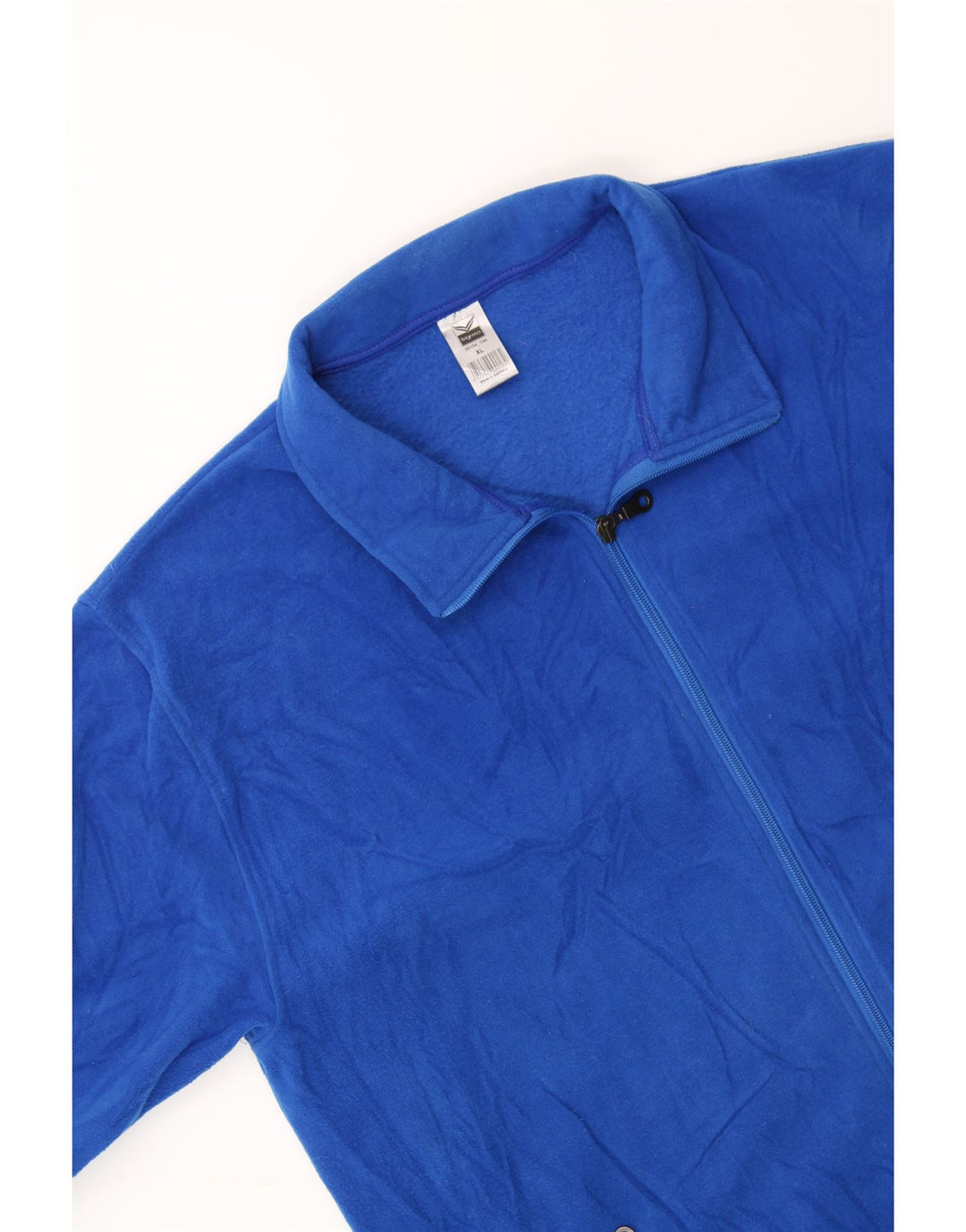 TRIGEMA Mens Fleece Jacket UK 42 XL Blue Vintage Trigema and Second-Hand Trigema from Messina Hembry 